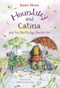 Hardcover Houndsley and Catina and the Birthday Surprise Book