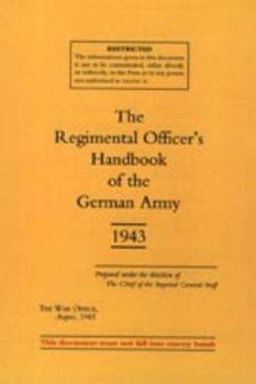 Paperback Regimental Officer OS Handbook of the German Army 1943 Book