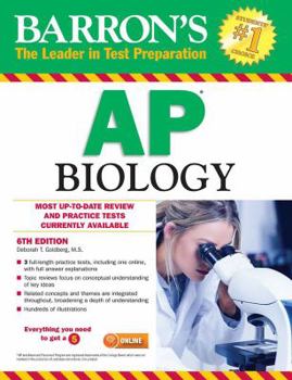 Paperback Barron's AP Biology Book