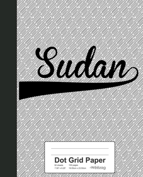 Paperback Dot Grid Paper: SUDAN Notebook Book