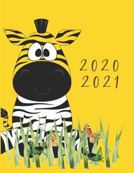 2020-2021 2 Year Planner Safari Zebra Monthly Calendar Goals Agenda Schedule Organizer: 24 Months Calendar; Appointment Diary Journal With Address ... Notes, Julian Dates & Inspirational Quotes