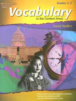 Paperback Vocabulary in the Content Areas: Reproducible Social Studies Book