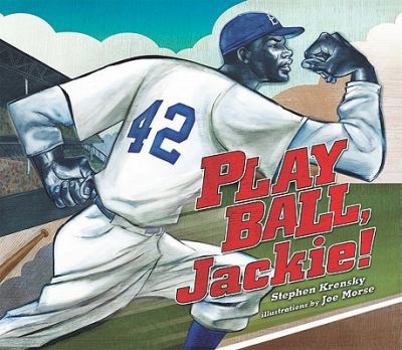 Library Binding Play Ball, Jackie! Book