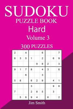 Paperback 300 Hard Sudoku Puzzle Book