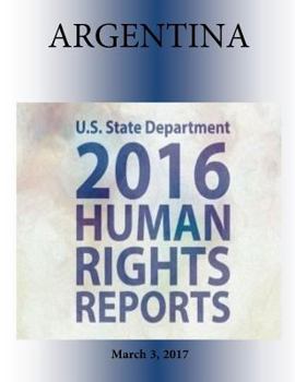 Paperback ARGENTINA 2016 HUMAN RIGHTS Report Book