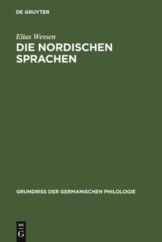 Hardcover Die nordischen Sprachen [German] Book