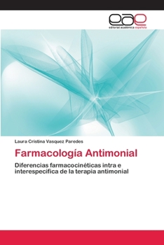 Paperback Farmacología Antimonial [Spanish] Book