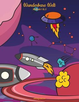 Paperback Wunderbare Welt Malbuch 1 & 2 [German] Book