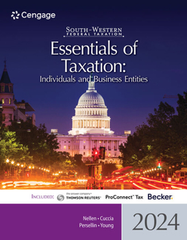 Paperback South-Western Federal Taxation 2024: Essentials of Taxation: Individuals and Business Entities Book