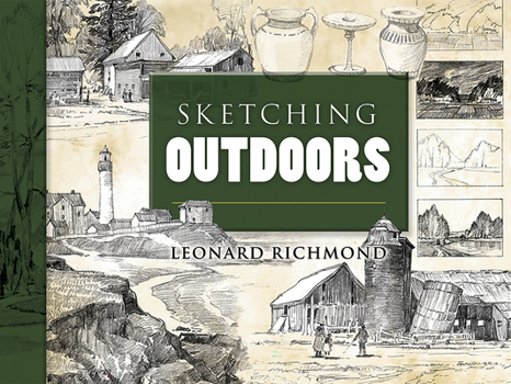 Paperback Sketching Outdoors Book