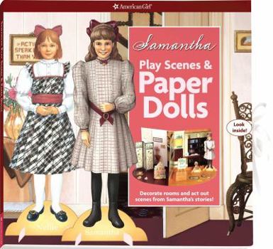 Paperback Samantha Play Scenes & Paper Dolls Book