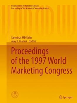 Paperback Proceedings of the 1997 World Marketing Congress Book