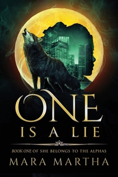 Paperback One is a lie: A dark MFM werewolf romance Book