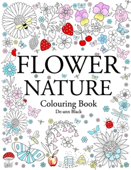 Paperback Flower Nature Colouring Book