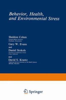 Paperback Behavior, Health, and Environmental Stress Book