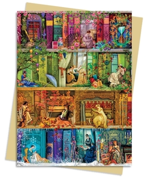 Cards Aimee Stewart: A Stitch in Time Bookshelf Greeting Card Pack: Pack of 6 Book