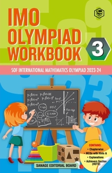 Paperback SPH International Mathematics Olympiad (IMO) Workbook for Class 3 - MCQs, Previous Years Solved Paper and Achievers Section - SOF Olympiad Preparation Book