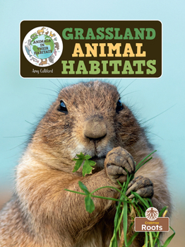Hardcover Grassland Animal Habitats Book