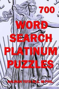 Paperback 700 Word Search Platinum Puzzles Book