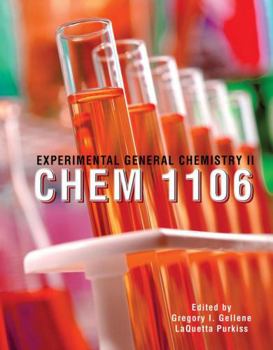 Spiral-bound Experimental General Chemistry II: CHEM 1106 Book