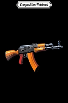 Composition Notebook: Ak-47  Journal/Notebook Blank Lined Ruled 6x9 100 Pages