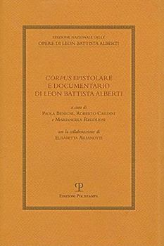 Hardcover Corpus Epistolare E Documentario Di Leon Battista Alberti [Italian] Book