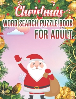 Christmas Word Search Puzzle book For Adult: Word Search Puzzle book (volume 1)