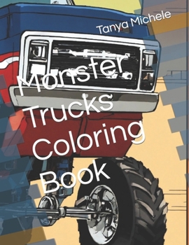 Paperback Monster Trucks Coloring Book