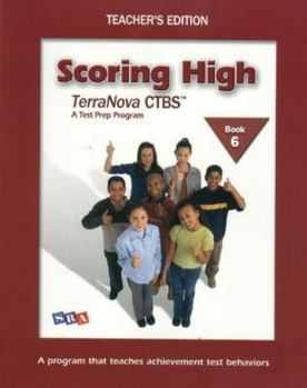 Paperback Scoring High on Terra Nova: Teacher Edition Grade 6 Book