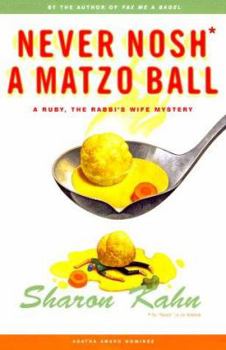 Hardcover Never Nosh a Matzo Ball Book