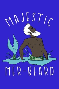 Paperback Majestic Mer Beard: Comic Book Notebook Paper Book
