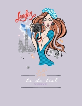 Notebook: To Do List Notebook with Cute catoon cover Extra large (8.5 x 11) inches, 110 pages, To do list notebook