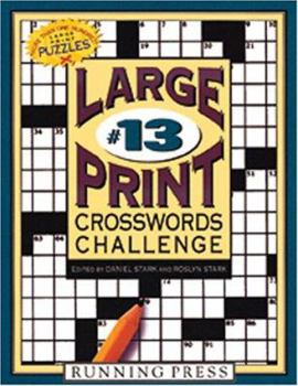 Spiral-bound Large Print Crosswords Challenge [Large Print] Book