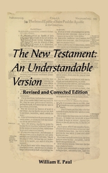 Hardcover The New Testament: An Understandable Version Book