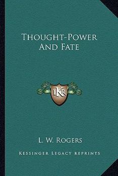 Paperback Thought-Power And Fate Book