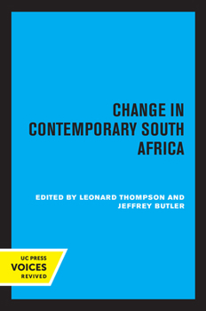 Paperback Change in Contemporary South Africa: Volume 17 Book