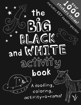 Paperback The Big Black and White Activity Book