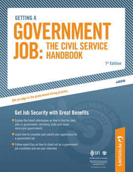 Paperback Getting a Government Job: The Civil Service Handbook Book