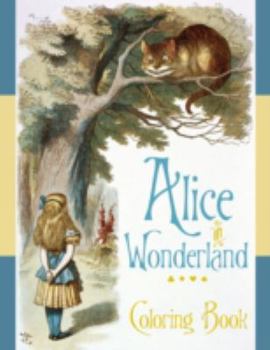 Paperback Alice in Wonderland Coloring Book