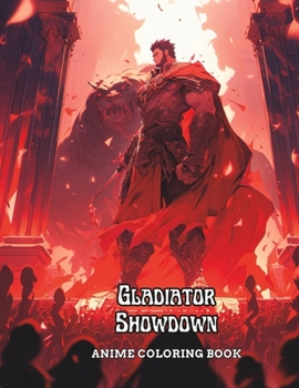 Paperback Gladiator Showdown: Anime Coloring Book