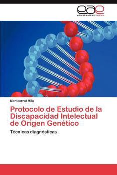 Paperback Protocolo de Estudio de La Discapacidad Intelectual de Origen Genetico [Spanish] Book