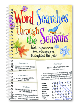 Paperback Large Print Gifts of Nature Word Searches Book