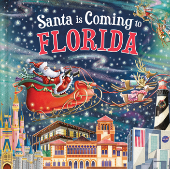 Hardcover Santa Is Coming to Florida Book