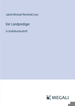 Paperback Der Landprediger: in Großdruckschrift [German] Book