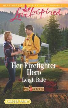 Mass Market Paperback Her Firefighter Hero [Large Print] Book