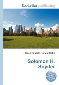 Paperback Solomon H. Snyder Book