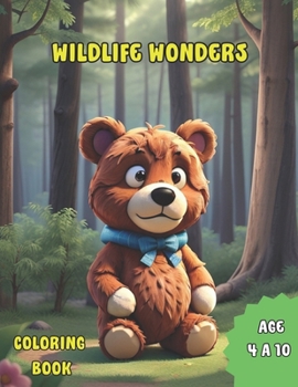 Paperback Wildlife Wonders: Coloring Book