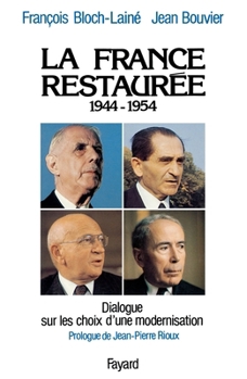 Paperback La France restaurée [French] Book