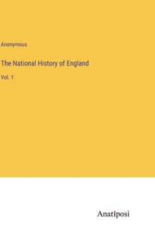 Hardcover The National History of England: Vol. 1 Book