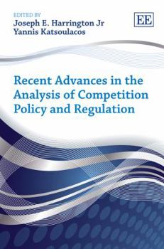 Hardcover Recent Advances in the Analysis of Competition Policy and Regulation Book